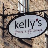 Kelly's Flowers Sign