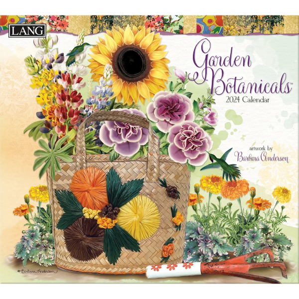 Garden Botanicals 2024 Calendar Kelly's Flowers & Gift Boutique