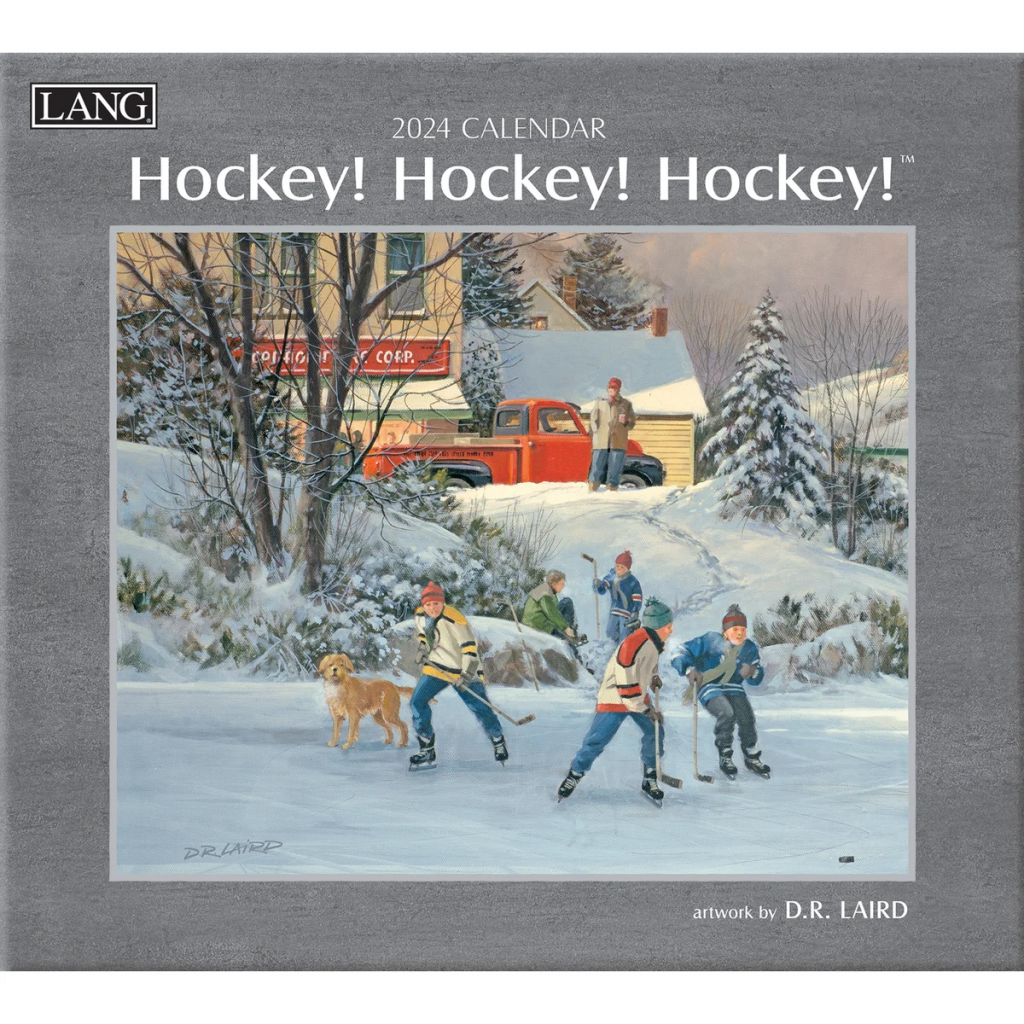 Hockey Hockey Hockey 2024 Calendar Kelly's Flowers & Gift Boutique