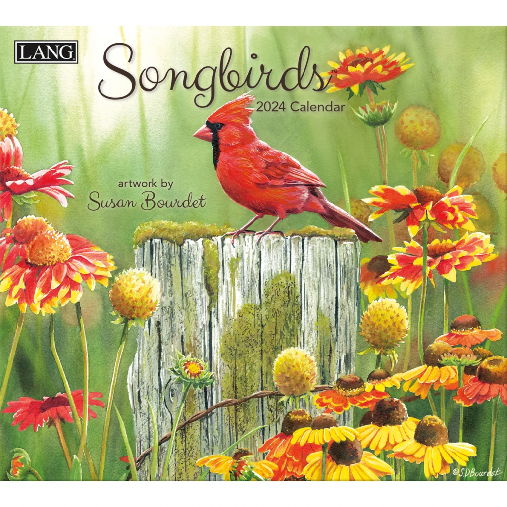 Songbirds 2024 Calendars Kelly's Flowers & Gift Boutique
