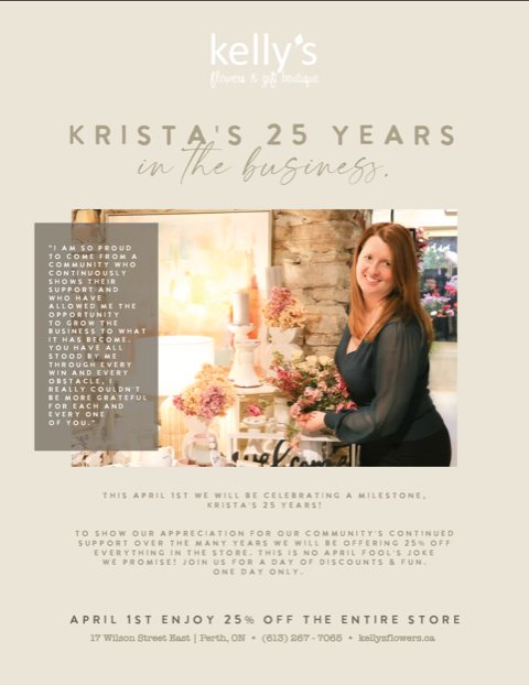 Krista's 25th Anniversary